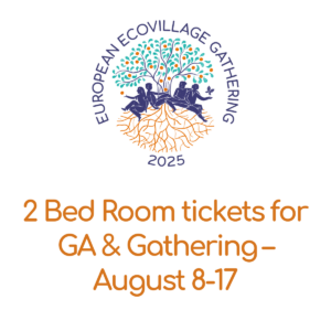 Bed in a 2-bed room tickets for GA and Gathering - August 8-17