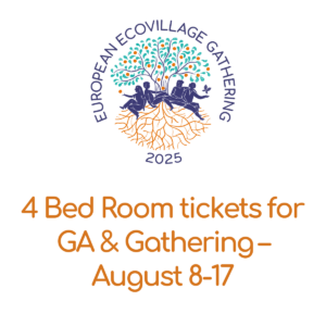 Bed in a 4-bed room tickets for GA and Gathering - August 8-17